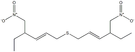 [1-Ethyl-2-nitroethyl]2-propenyl sulfide Struktur