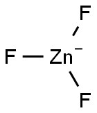 Trifluorozincate Struktur