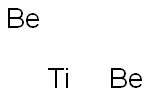 Titanium diberyllium Struktur