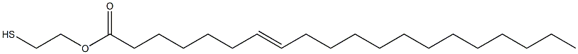 7-Icosenoic acid 2-mercaptoethyl ester Struktur