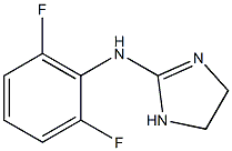 N-(2,6-Difluorophenyl)-4,5-dihydro-1H-imidazole-2-amine Struktur