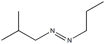 1-Propyl-2-isobutyldiazene Struktur