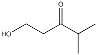 1-Hydroxy-4-methyl-3-pentanone Struktur