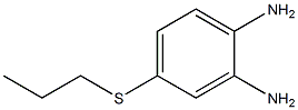 4-(Propylthio)-1,2-benzenediamine Struktur