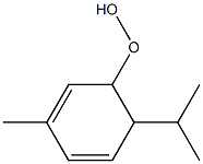 p-Mentha-1,5-dien-3-yl hydroperoxide Struktur