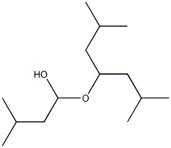 3-Methylbutanal isobutylisopentyl acetal Struktur