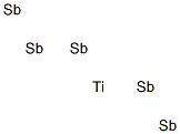 Titanium pentaantimony Struktur