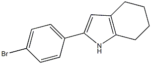 2-(4-Bromophenyl)-4,5,6,7-tetrahydro-1H-indole Struktur