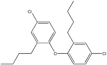 Butyl(4-chlorophenyl) ether Struktur