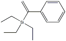 1-Phenylethenyltriethylsilane Struktur