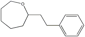 2-(2-Phenylethyl)oxepane Struktur