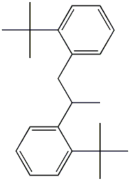 1,2-Bis(2-tert-butylphenyl)propane Struktur