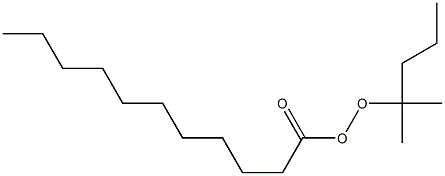 Undecaneperoxoic acid 1,1-dimethylbutyl ester Struktur