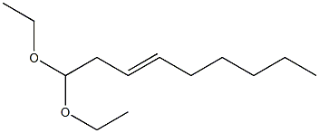 3-Nonenal diethyl acetal Struktur