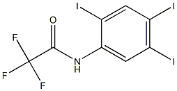 N-(2,4,5-Triiodophenyl)trifluoroacetamide Struktur