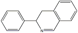 3-Phenyl-3,4-dihydroisoquinoline Struktur