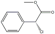 [R,(-)]-Chlorophenylacetic acid methyl ester Struktur