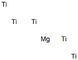 Pentatitanium magnesium Struktur