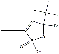 2-Hydroxy-5-bromo-3,5-di-tert-butyl-2,5-dihydro-1,2-oxaphosphole 2-oxide Struktur