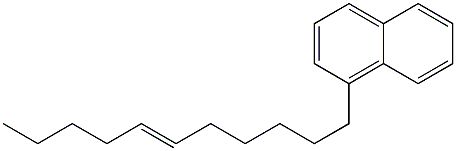 1-(6-Undecenyl)naphthalene Struktur