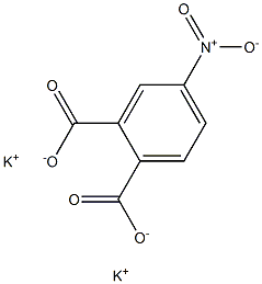 4-Nitrophthalic acid dipotassium salt Struktur