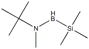 (tert-Butylmethylamino)(trimethylsilyl)borane Struktur