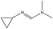 N1,N1-Dimethyl-N2-cyclopropylformamidine Struktur