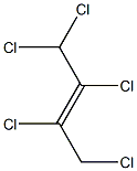 1,1,2,3,4-Pentachloro-2-butene Struktur