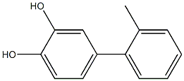 4-(2-Methylphenyl)benzene-1,2-diol Struktur