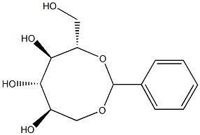 1-O,5-O-Benzylidene-L-glucitol Struktur