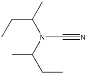 Di-sec-butylcyanamide Struktur