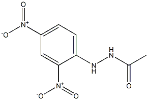 N'-(2,4-Dinitrophenyl)acetohydrazide Struktur