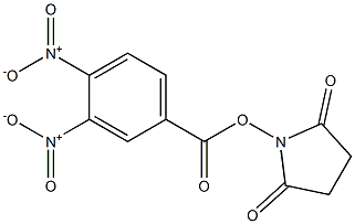 3,4-Dinitrobenzoic acid succinimidyl ester Struktur