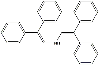 Bis(2,2-diphenylethenyl)amine Struktur