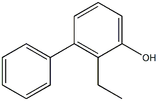 2-Ethyl-3-phenylphenol Struktur