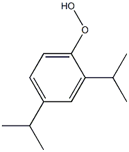 2,4-Diisopropylphenyl hydroperoxide Struktur