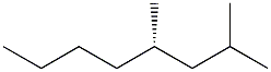 [S,(+)]-2,4-Dimethyloctane Struktur