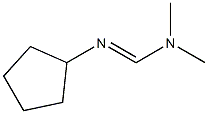 N-[(Dimethylamino)methylene]cyclopentanamine Struktur