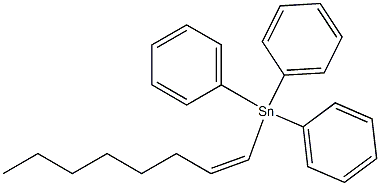 (Z)-1-Octenyltriphenylstannane Struktur