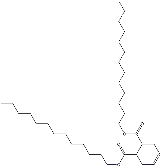 4-Cyclohexene-1,2-dicarboxylic acid ditridecyl ester Struktur