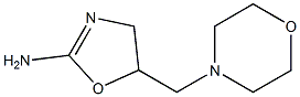 5-(4-Morpholinylmethyl)-2-oxazoline-2-amine Struktur