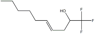 1,1,1-Trifluoro-4-decen-2-ol Struktur