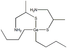 2,2'-[(Dibutylgermylene)bisthio]bis(propan-1-amine) Struktur