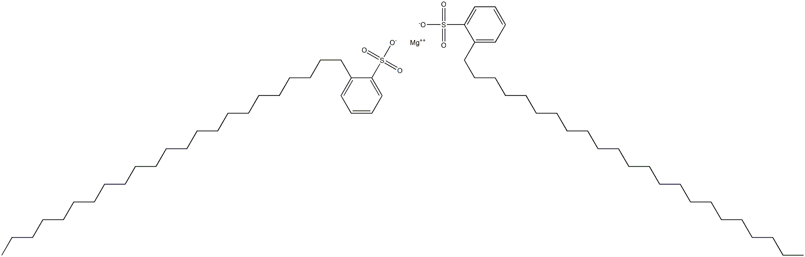 Bis(2-tricosylbenzenesulfonic acid)magnesium salt Struktur