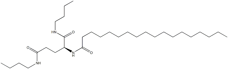 N2-Octadecanoyl-N1,N5-dibutylglutaminamide Struktur