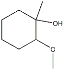 2-Methoxy-1-methylcyclohexanol Struktur