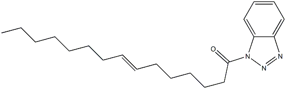 1-(7-Pentadecenoyl)-1H-benzotriazole Struktur