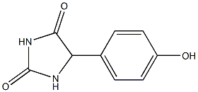 D-p-Hydroxyphenylhydantoin Struktur