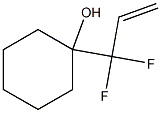 1-(1,1-Difluoro-2-propenyl)cyclohexanol Struktur