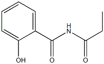 N-Propionyl-2-hydroxybenzamide Struktur